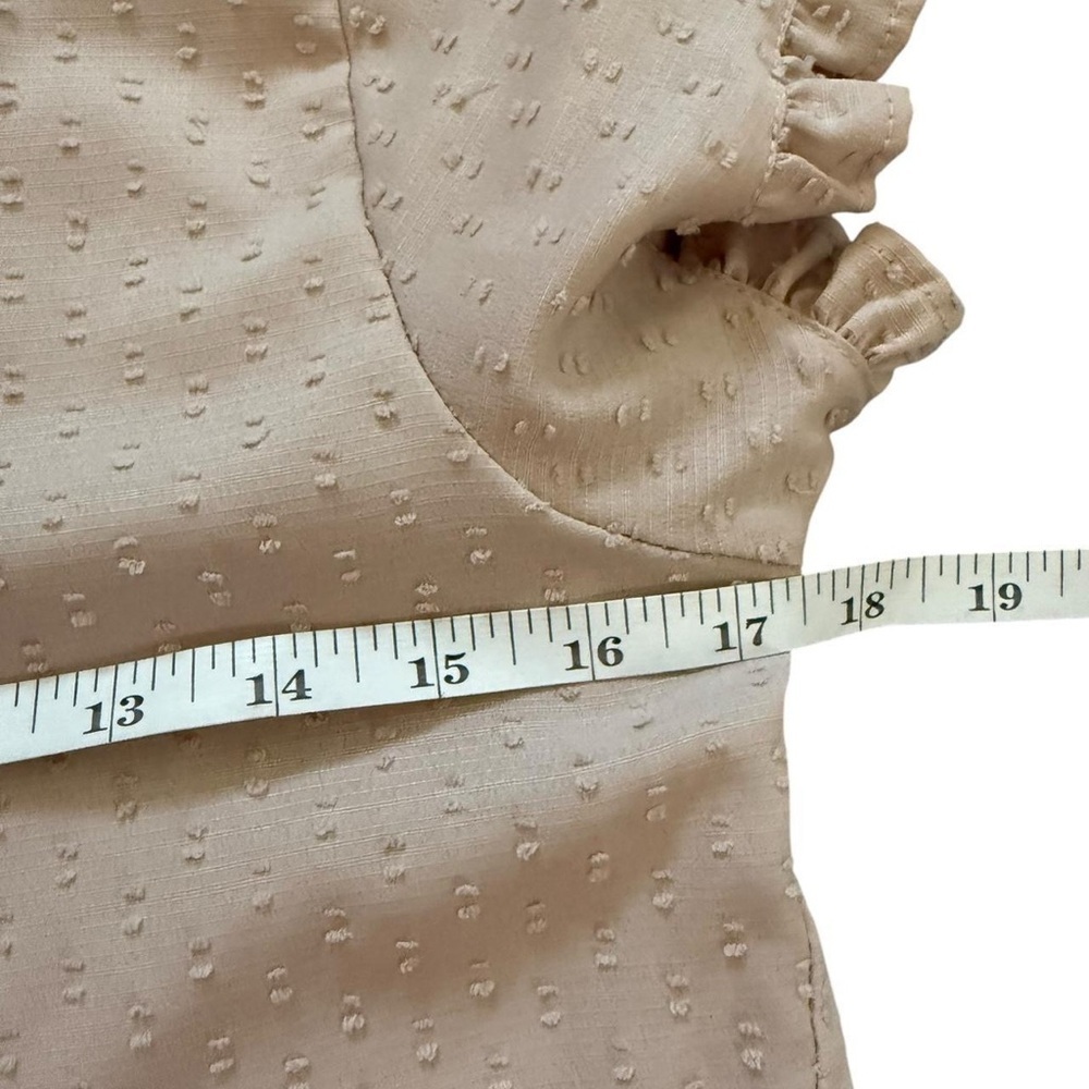 StyleHouse Cream Dress with Ruffles - Picture 4 of 5